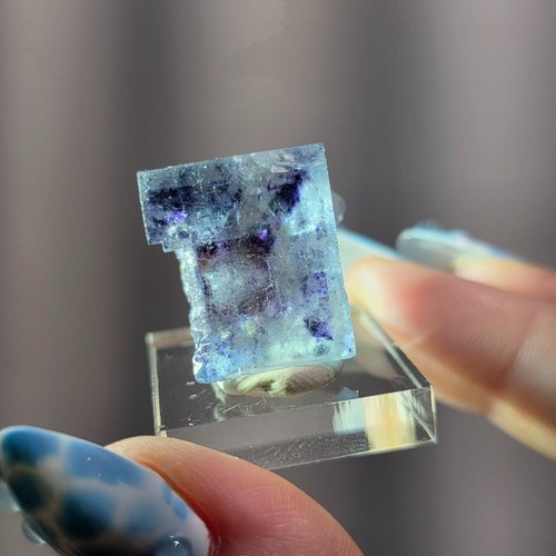 Blue and violet - violet, from